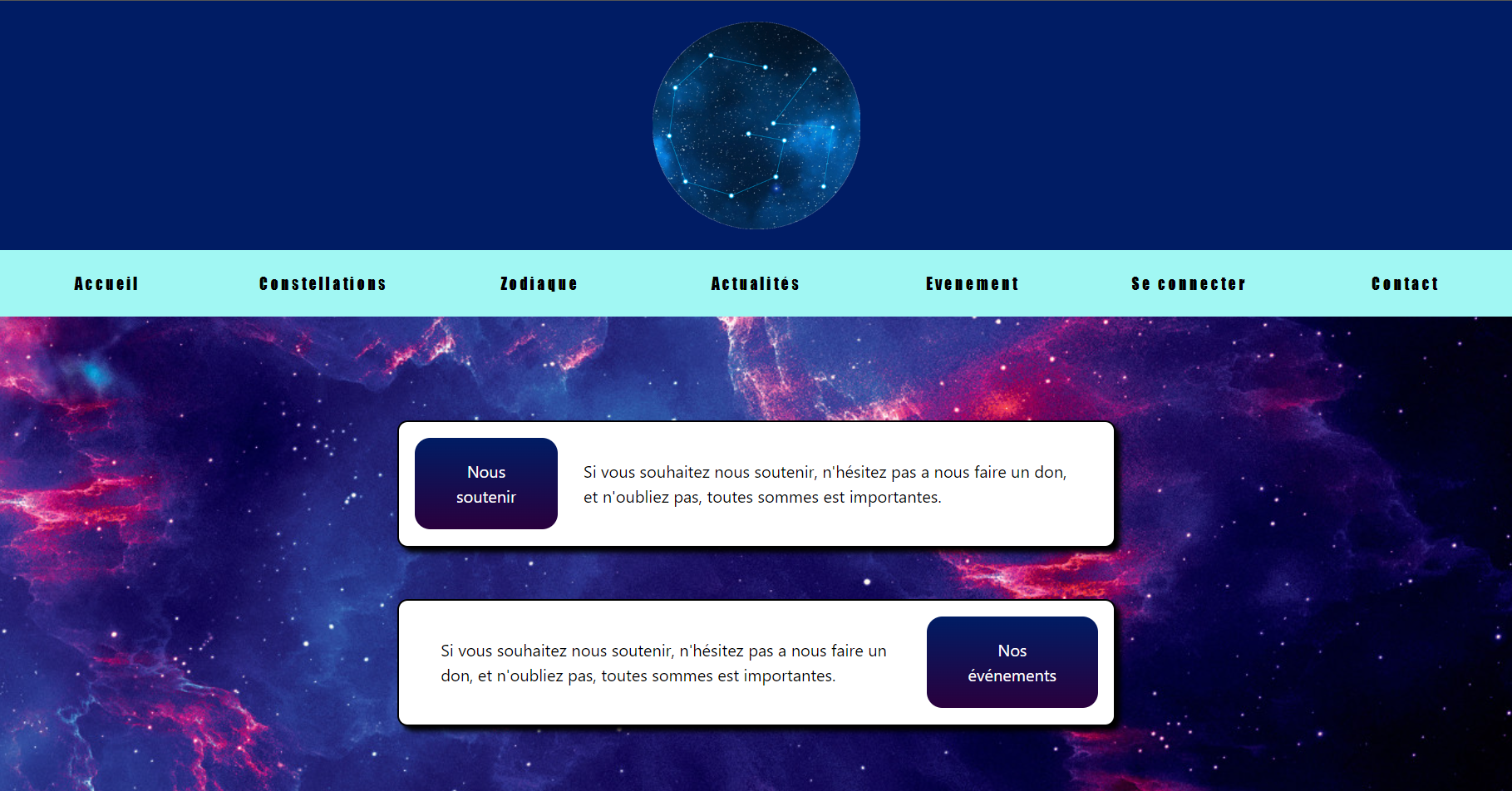 Projet Site web n°4